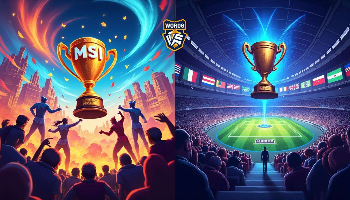 discover the key differences between msi and worlds in league of legends esports. this article breaks down each tournament's unique structure, significance, and impact on the competitive scene, helping fans and players alike grasp the nuances of these prestigious events.