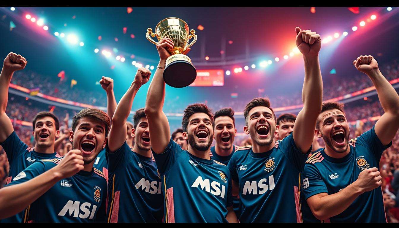 gen.g triumphs in a thrilling showdown, clinching their second consecutive msi championship in 2025. discover the strategies and key players that led to this remarkable victory in the world of esports.