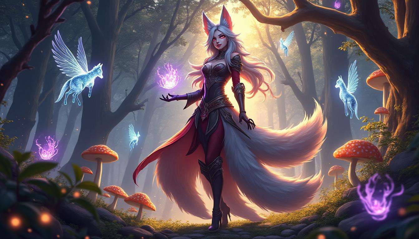 dive into the captivating lore of ahri, the enchanting nine-tailed fox in league of legends. discover her origins, motivations, and the secrets that make her one of the most intriguing champions in the game. unravel the mystique surrounding ahri and explore her journey through runeterra.