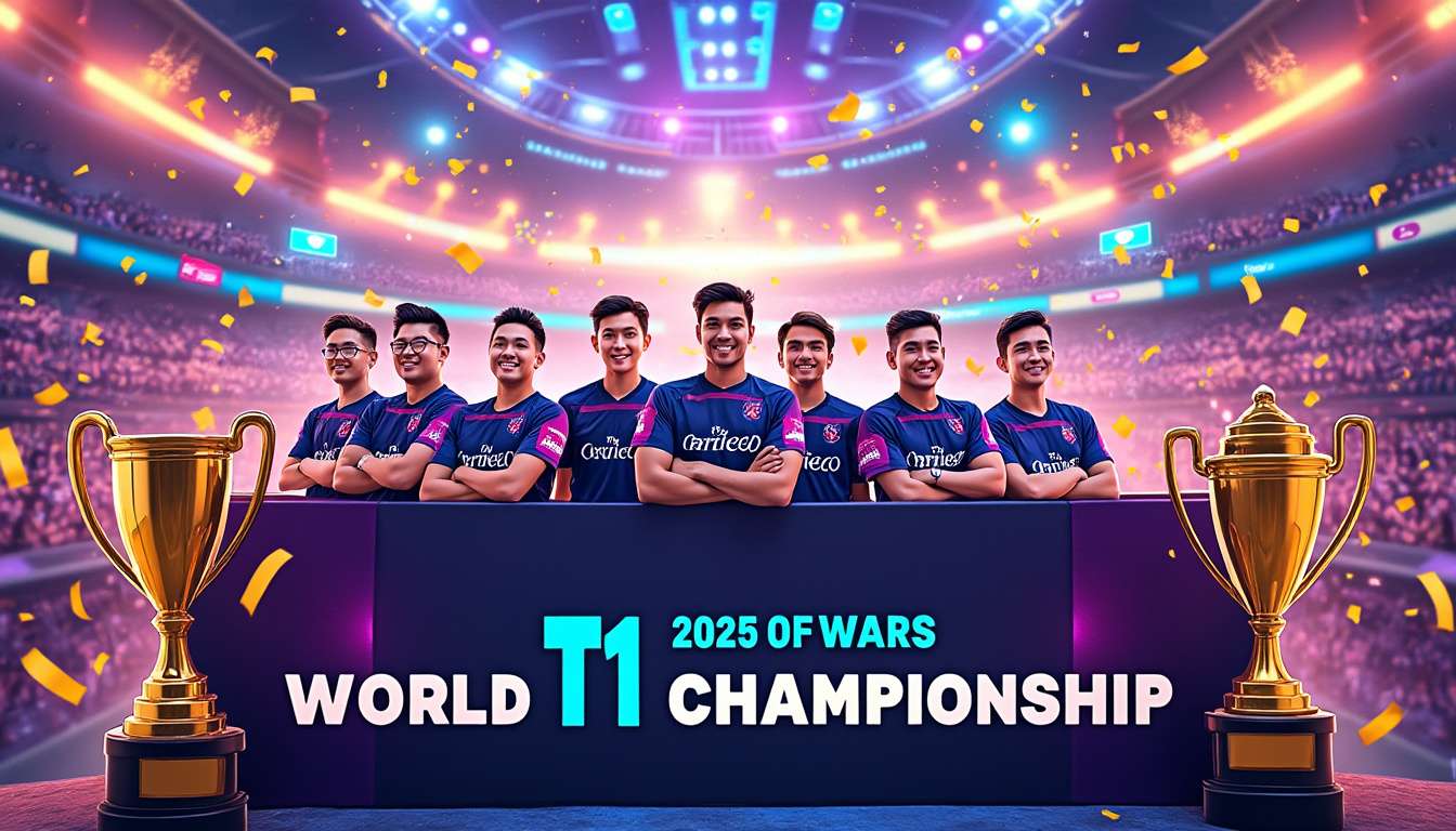 t1 clinches a place at the league of legends world championship 2025, showcasing their dominance and skilled gameplay on the road to esports glory. stay tuned for updates on t1's journey to worlds!